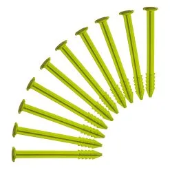 Swiss Piranha ZELTHERINGE 10ER-SET IM SÄCKLI - Zeltheringe