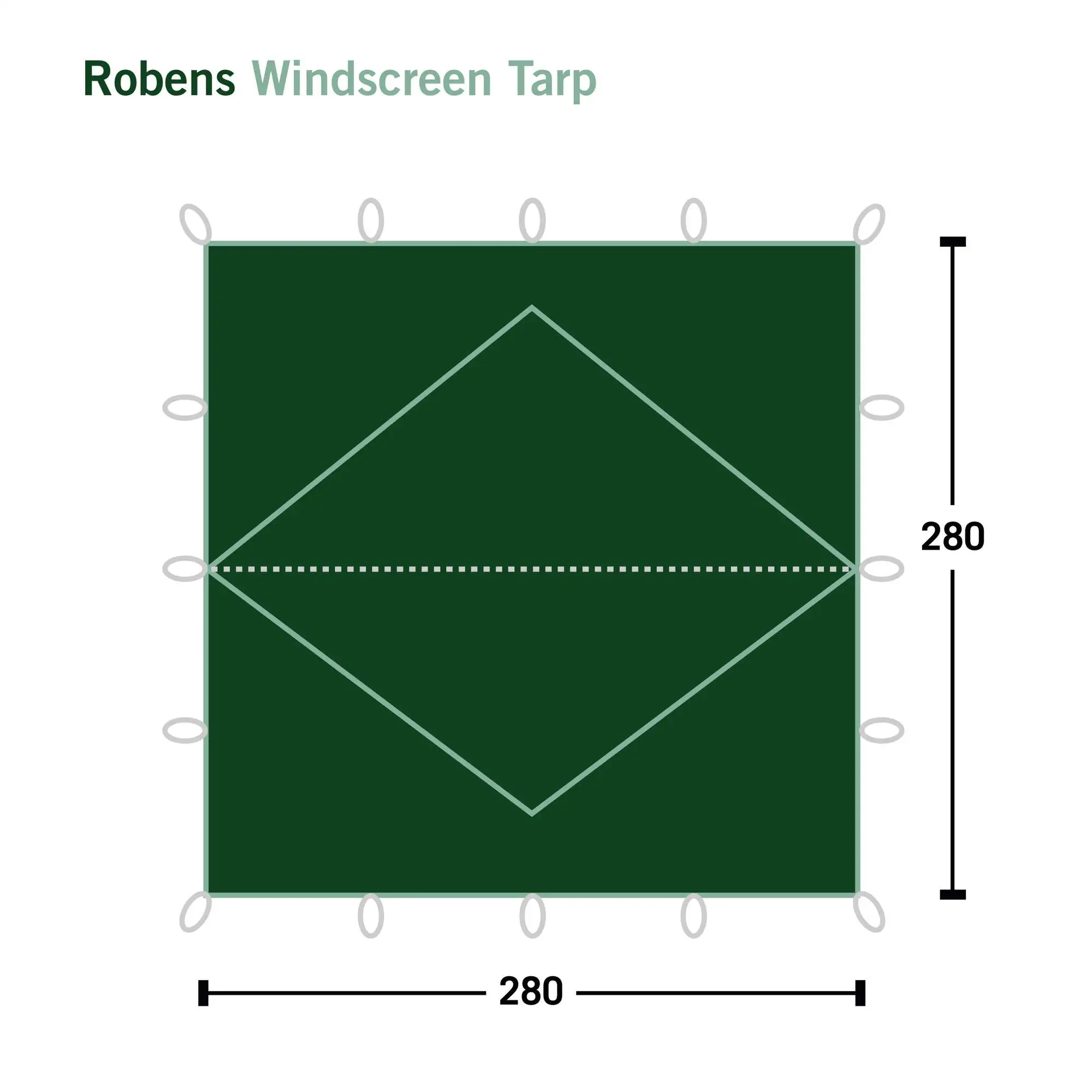 Robens WINDSCREEN TARP - Tarp 4 Robens WINDSCREEN TARP - Tarp – Bild 2