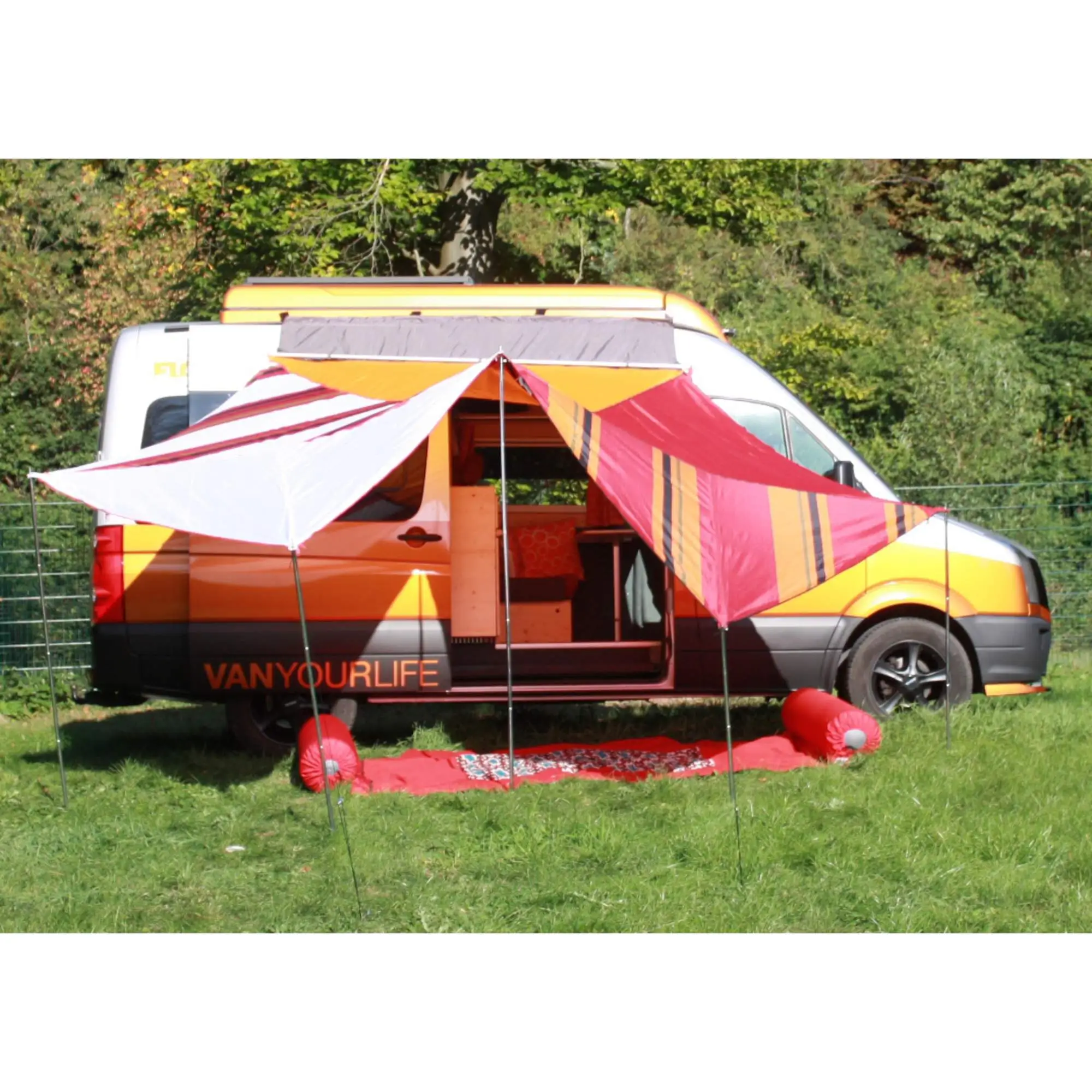 Bent VERBINDBARES SONNENSEGEL ZIP-CANVAS - Tarp 9 Bent VERBINDBARES SONNENSEGEL ZIP-CANVAS - Tarp – Bild 7