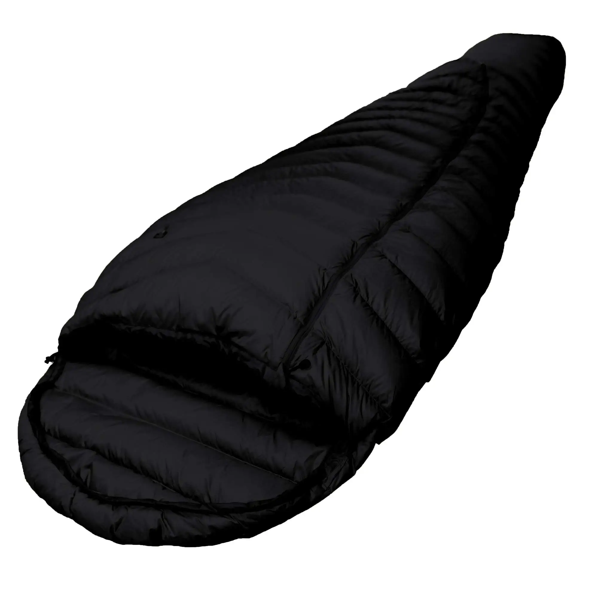 Grüezi Bag BIOPOD DOWNWOOL EXTREME LIGHT 185 BLACK EDITION - Sommerschlafsack – Bild 3