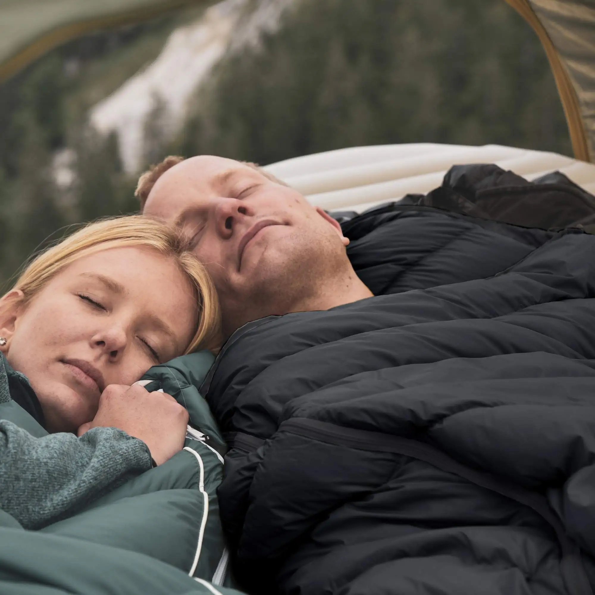 Grüezi Bag BIOPOD DOWNWOOL EXTREME LIGHT 185 BLACK EDITION - Sommerschlafsack – Bild 13