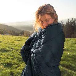 Grüezi Bag BIOPOD DOWNWOOL EXTREME LIGHT 185 BLACK EDITION - Sommerschlafsack -Angebote Bergsport Store 5638024347 o biopod downwool extreme light 185 black edition grueezi bag 24