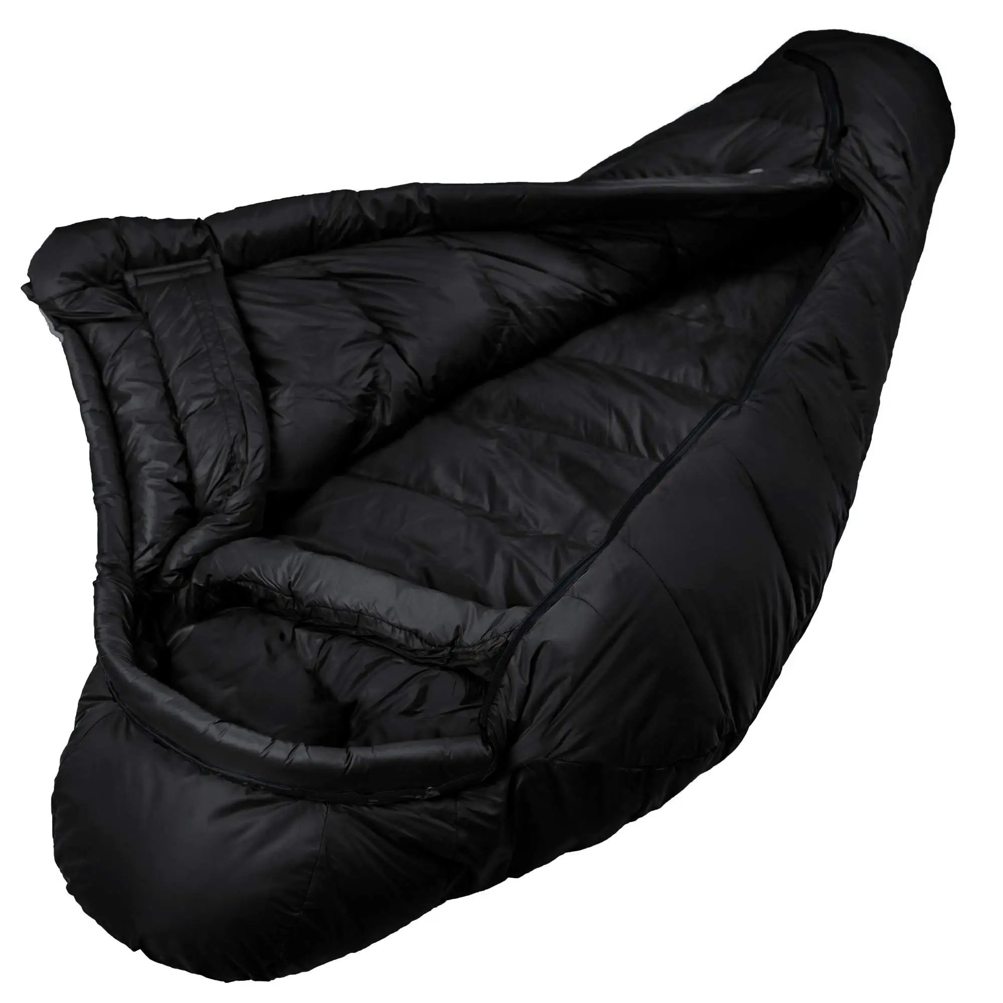 Grüezi Bag BIOPOD DOWNWOOL SUBZERO 185 BLACK EDITION – Bild 4