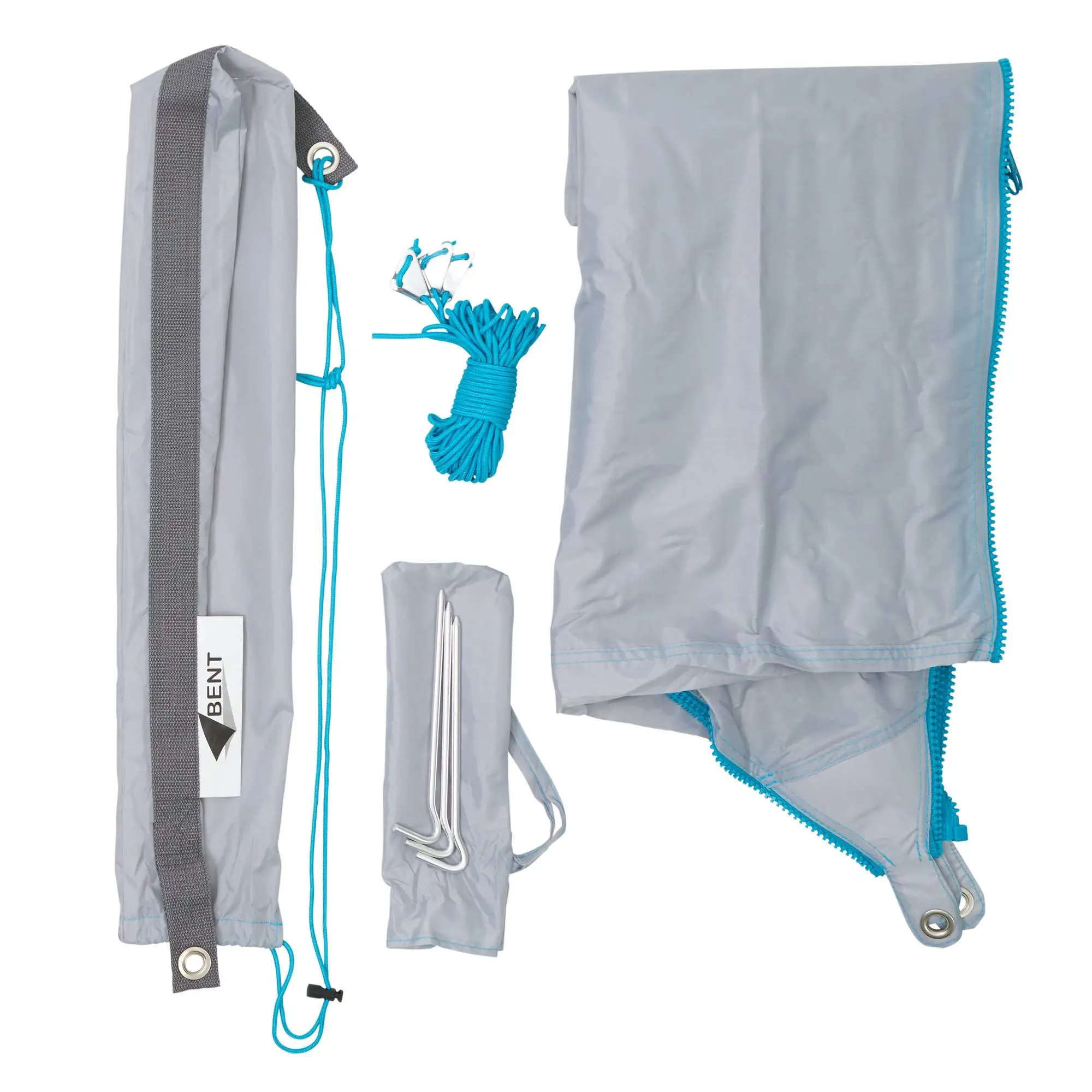 Bent VERBINDBARES SONNENSEGEL ZIP-CANVAS - Tarp 9 Bent VERBINDBARES SONNENSEGEL ZIP-CANVAS - Tarp – Bild 7