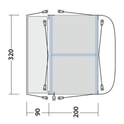 Outwell PARKVILLE 200SA - Busvorzelt -Angebote Bergsport Store 5638031663 n parkville 200sa outwell 24